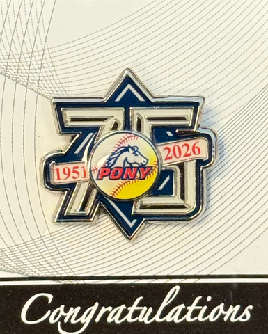 75th Anniversary Trading Pins